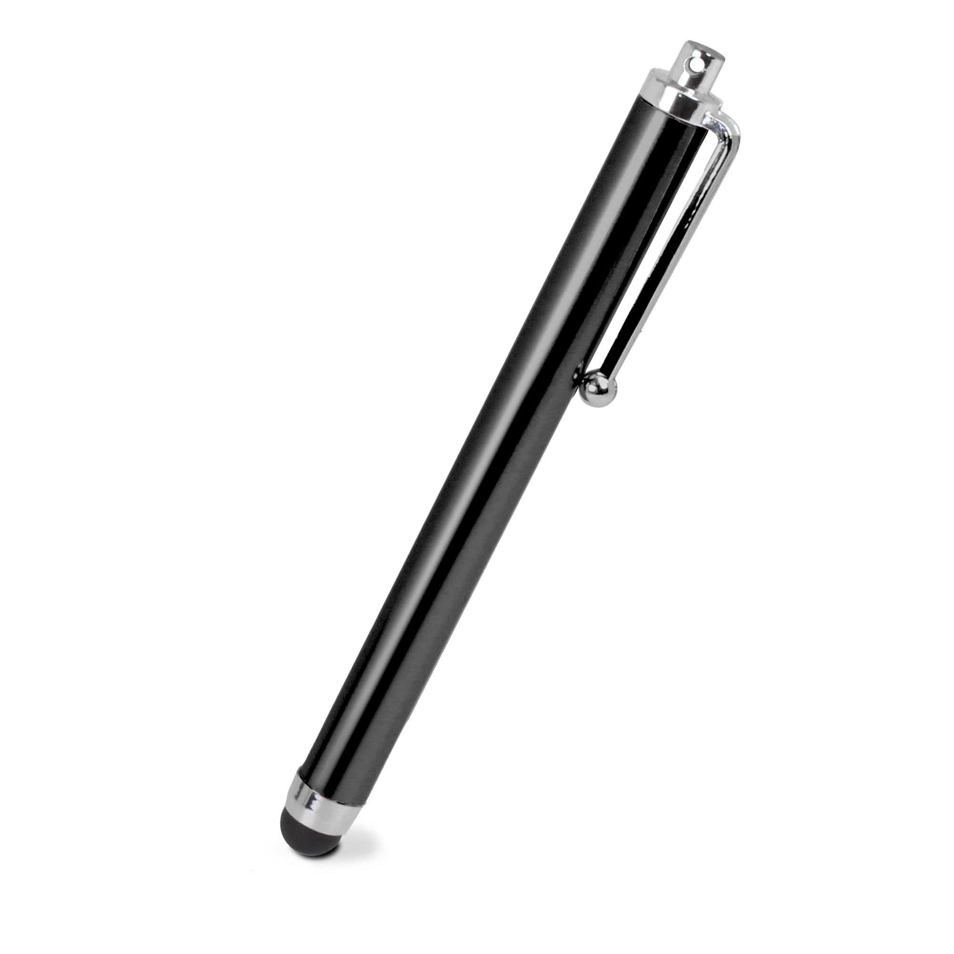 Lápiz para Pantalla Táctil, Lápiz Capacitivo Negro para Tablet/iPad/iPhone/Smartphone/Android/IOS, Bolígrafo Táctil