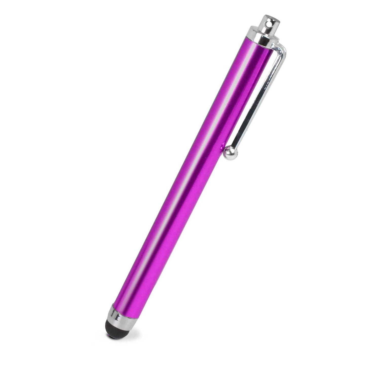 Lápiz para Pantalla Táctil, Lápiz Capacitivo Morado para Tablet/iPad/iPhone/Smartphone/Android/IOS, Bolígrafo Táctil