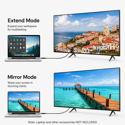 Cable USB C 3.1 a HDTV 2.0 Macho Full HD 4K XHD 60Hz TV Compatible con Sam Galax S21 S20 S10 S9 S8 Huaw P40 P30 P20