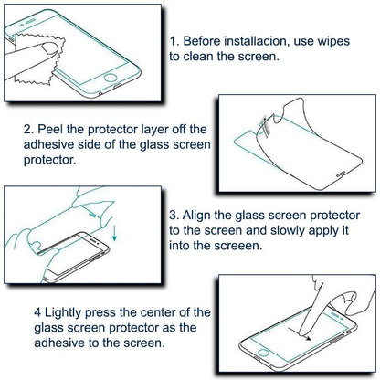 Protector de Pantalla para Xiaomi Redmi 7 Cristal Templado Plano 9H 2.5D 0,3mm Premium Vidrio Anti Golpes Arañazos