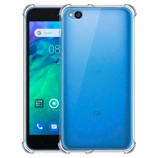 Funda de TPU para Xiaomi Redmi Go Esquinas Reforzadas ShockProof Anti Golpes Arañazos Silicona Carcasa Bumper