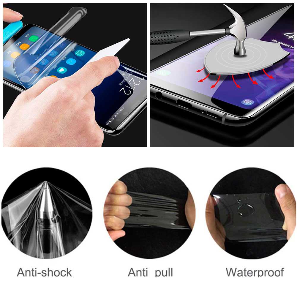 Protector de Pantalla TPU Hidrogel Compatible con Xiaomi Redmi Go Flexible Membrana Lámina Protectora Cubierta