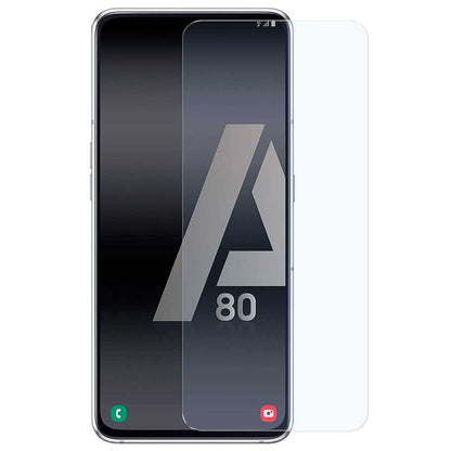 Protector de Pantalla para Samsung Galaxy A80 Cristal Templado 0,3mm 9H 2.5D Plano Vidrio Anti Golpes Arañazos Premium