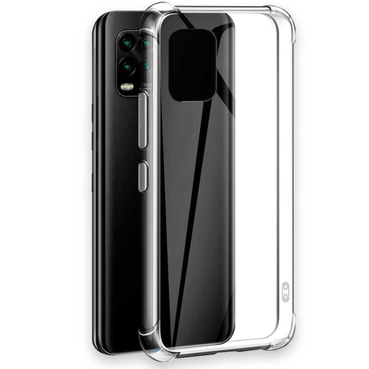 Funda de TPU para Xiaomi Mi 10 Lite Esquinas Reforzadas ShockProof Anti Golpes Arañazos Silicona Carcasa Bumper Estuche
