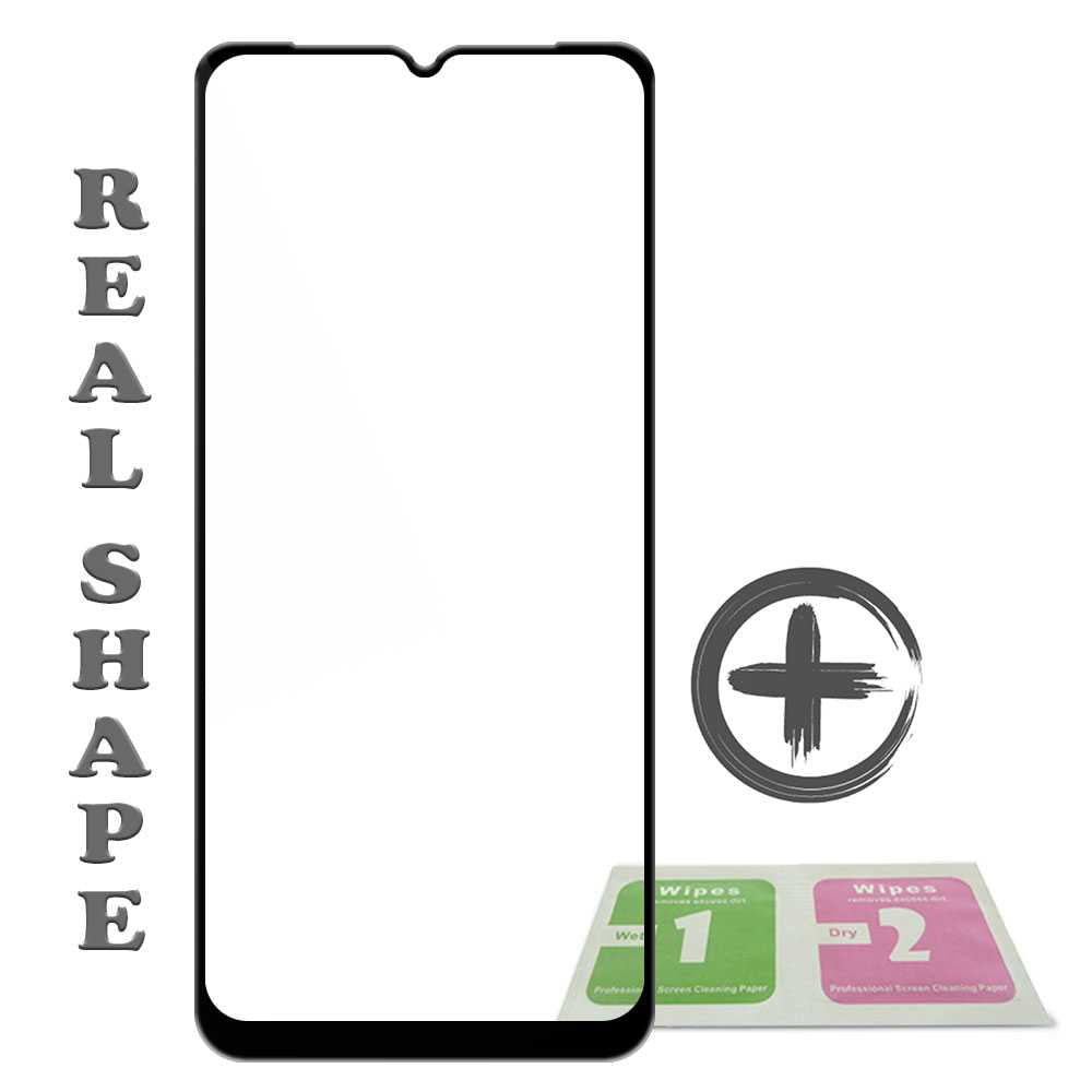 Protector de Pantalla para Xiaomi Mi 10 Lite 5G Cristal Templado 9H 9D Vidrio Anti Golpes Arañazos Marco Borde Negro