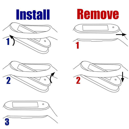 Correa de Repuesto Compatible con Xiaomi Mi Band 6 5 Amazfit Band 5 Roja Recambio Silicona Suave Flexible Pulsera Brazalete