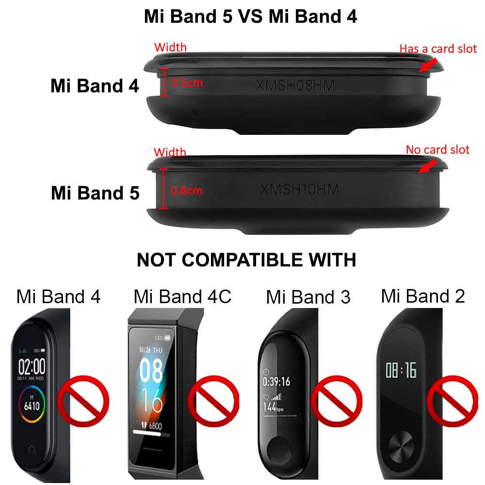 Correa de Repuesto Compatible con Xiaomi Mi Band 6 5 Amazfit Band 5 Roja Recambio Silicona Suave Flexible Pulsera Brazalete