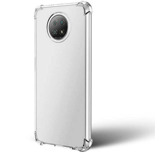 Funda Protectora de TPU Compatible con Xiaomi Redmi Note 9T Flexible Esquinas Reforzadas Anti Golpes Carcasa Bumper