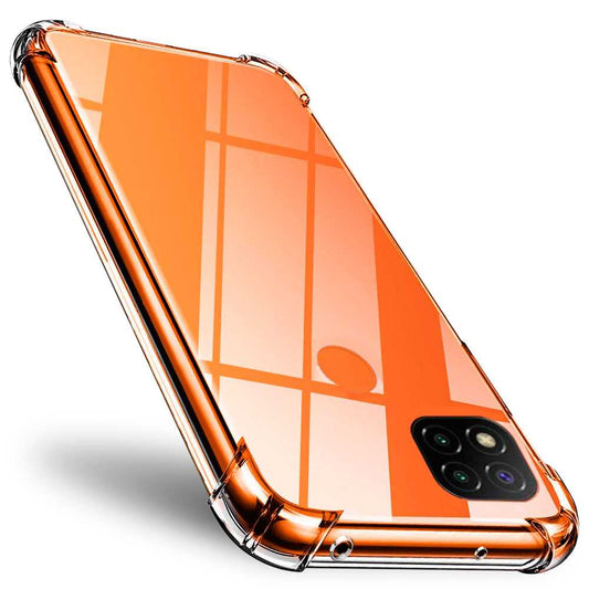 Funda Protectora TPU Compatible con Xiaomi Redmi 9C Flexible Esquinas Reforzadas ShockProof Anti Golpes Carcasa Bumper