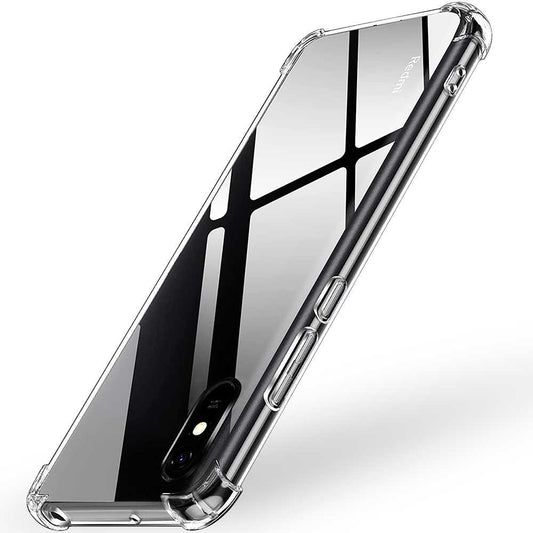 Funda Protectora de TPU Compatible con Xiaomi Redmi 9A/9AT Flexible Esquinas Reforzadas Anti Golpes Carcasa Bumper