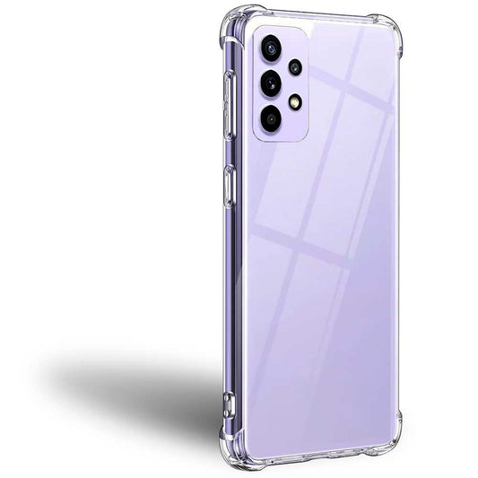 Funda Protectora de TPU Compatible con Samsung Galaxy A52/5G Flexible Esquinas Reforzadas Anti Golpes Carcasa Bumper