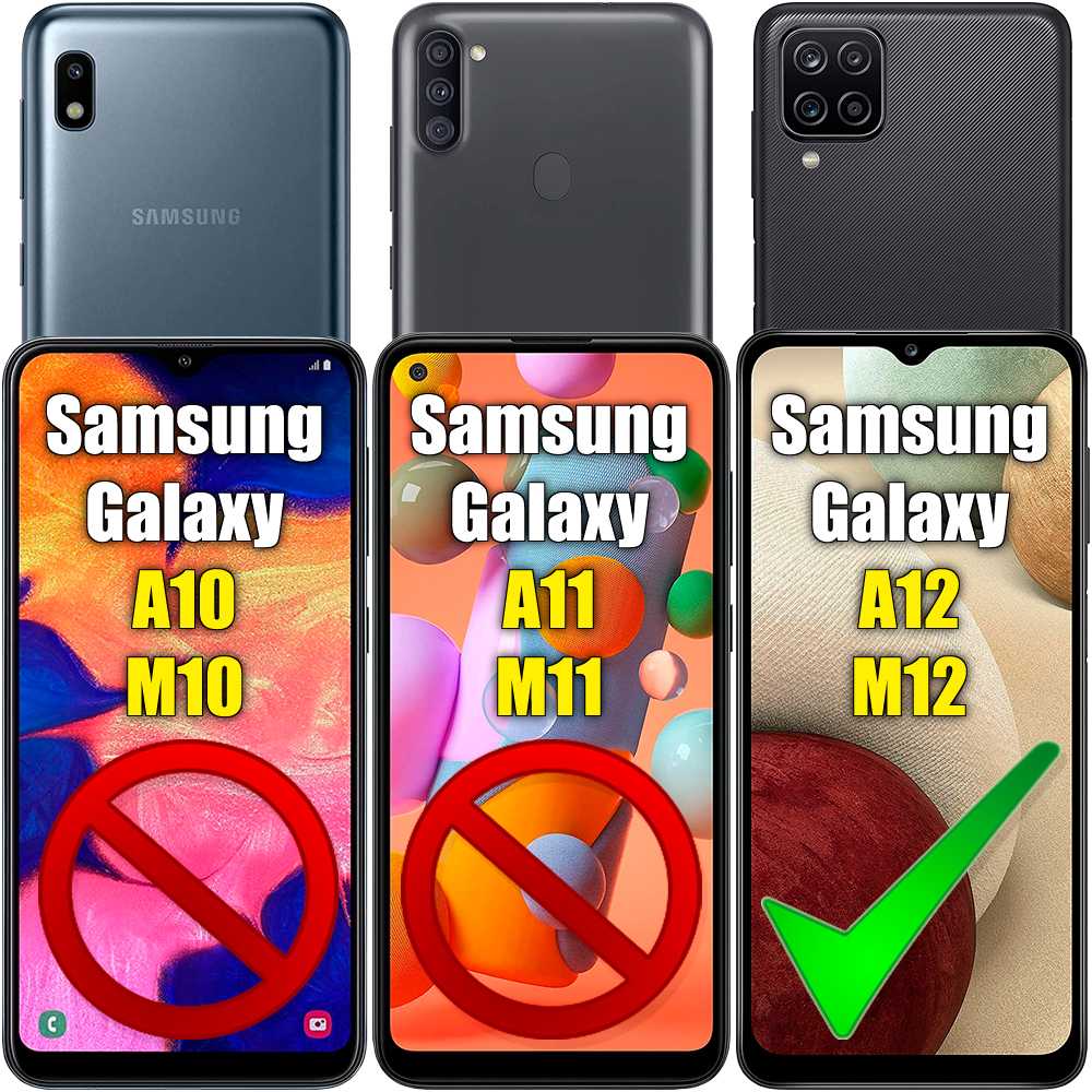 Funda Protectora de TPU Compatible con Samsung Galaxy A12/M12 Flexible Esquinas Reforzadas Anti Golpes Carcasa Bumper