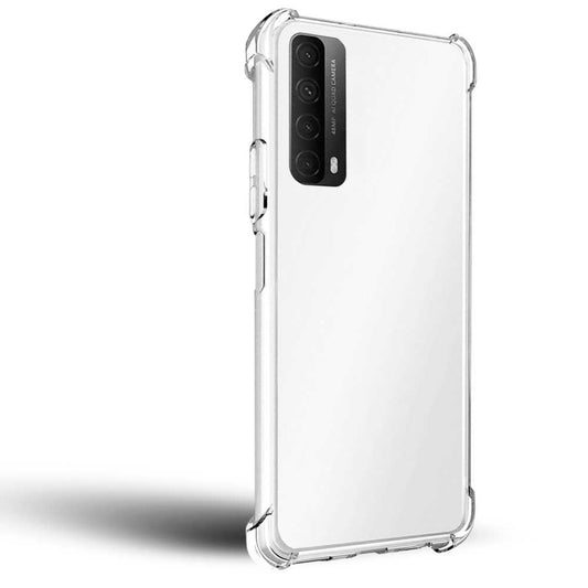 Funda Protectora de TPU Compatible con Huawei P Smart 2021 Flexible Esquinas Reforzadas Anti Golpes Carcasa Bumper