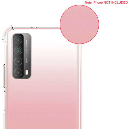 Funda Protectora de TPU Compatible con Huawei P Smart 2021 Flexible Esquinas Reforzadas Anti Golpes Carcasa Bumper