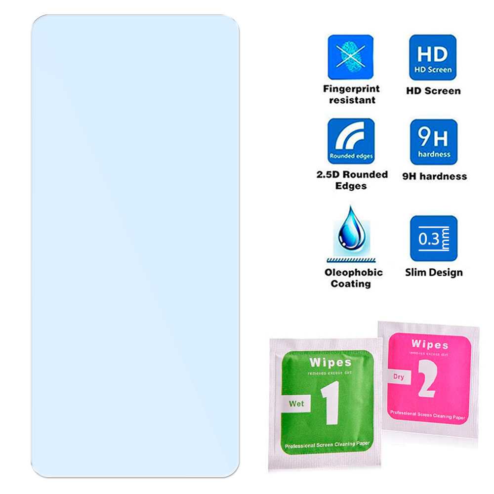 Protector de Pantalla Cristal Templado Premium Compatible con Xiaomi Mi 11 Lite/5G Vidrio Plano 9H AntiGolpes Arañazos