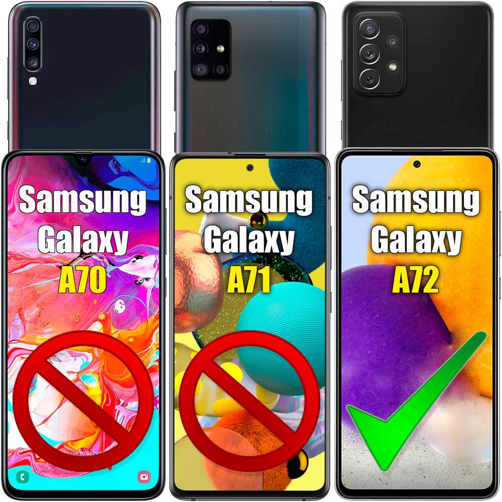 Protector de Pantalla Cristal Templado Premium Compatible con Samsung Galaxy A72 Vidrio Plano 9H Anti Golpes Arañazos
