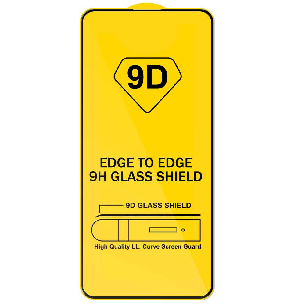 Protector de Pantalla Marco Negro Compatible con Xiaomi Mi 11 Lite 5G Cristal Templado 9H 9D Vidrio Antigolpes Borde