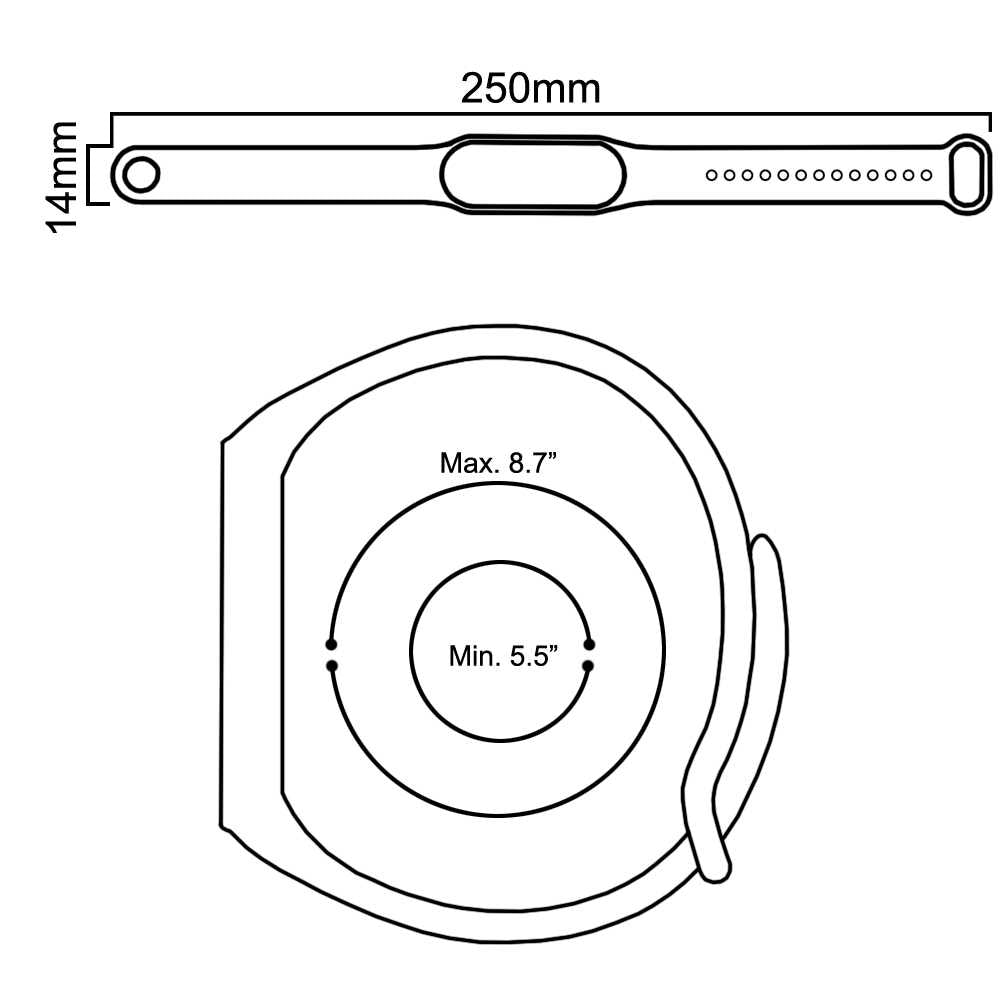Pulsera de Recambio Silicona Suave Flexible Compatible con Xiao Mi Band 7 6 5 Amazfit Band 5 Azul Claro Correa Repuesto Flex Goma