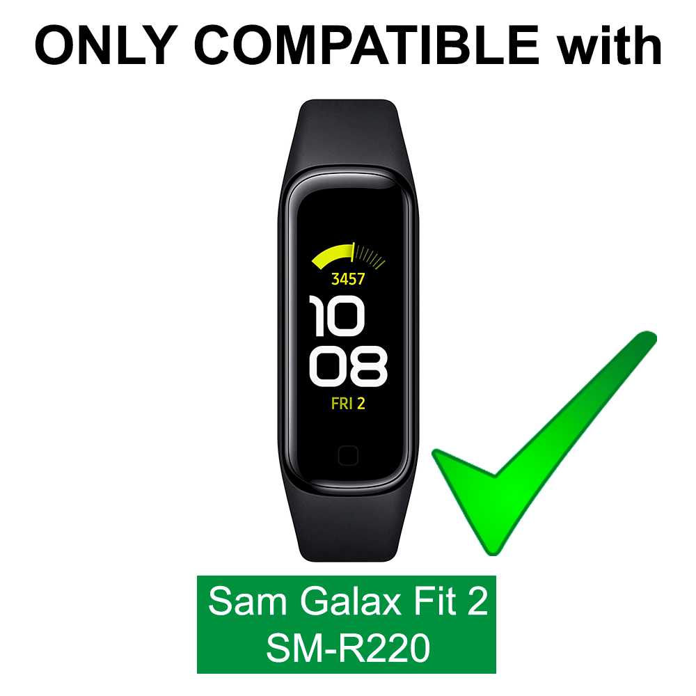 Cable Cargador Puerto USB 20cm Negro Compatible con Reloj Sam Galax Fit 2 SM-R220 de Repuesto Recambio Carga