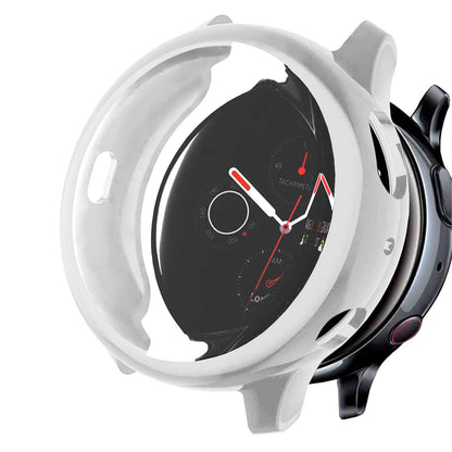 Funda Protectora de TPU Plata Compatible con Relojes Inteligentes Samsung Galaxy Watch Active 2 (44mm)