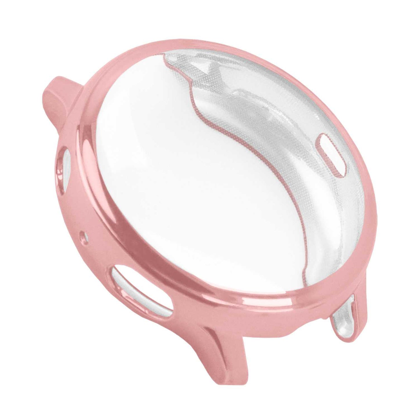 Funda Protectora de TPU Rosa Compatible con Relojes Inteligentes Samsung Galaxy Watch Active 2 (44mm)