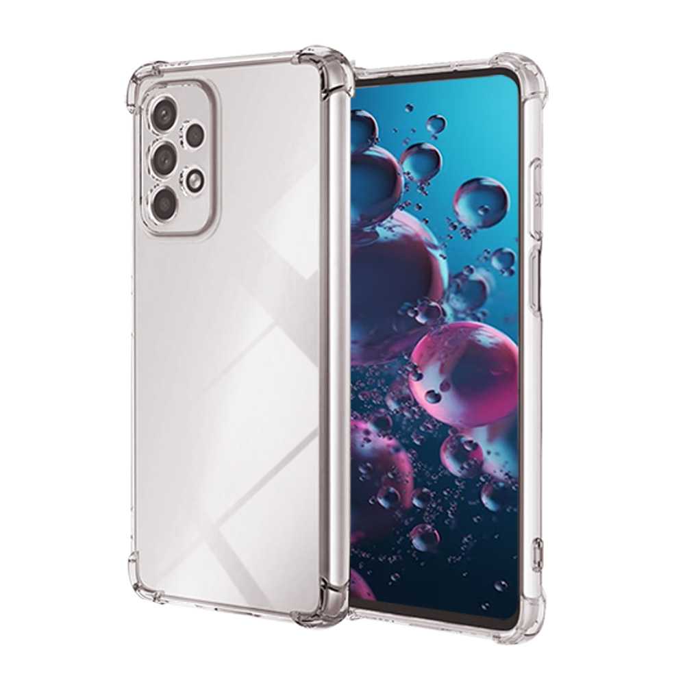 Funda de TPU para Samsung Galaxy A53 5G, Carcasa Flexible con Esquinas Reforzadas Antigolpes, Protección en Cámaras, Silicona Transparente