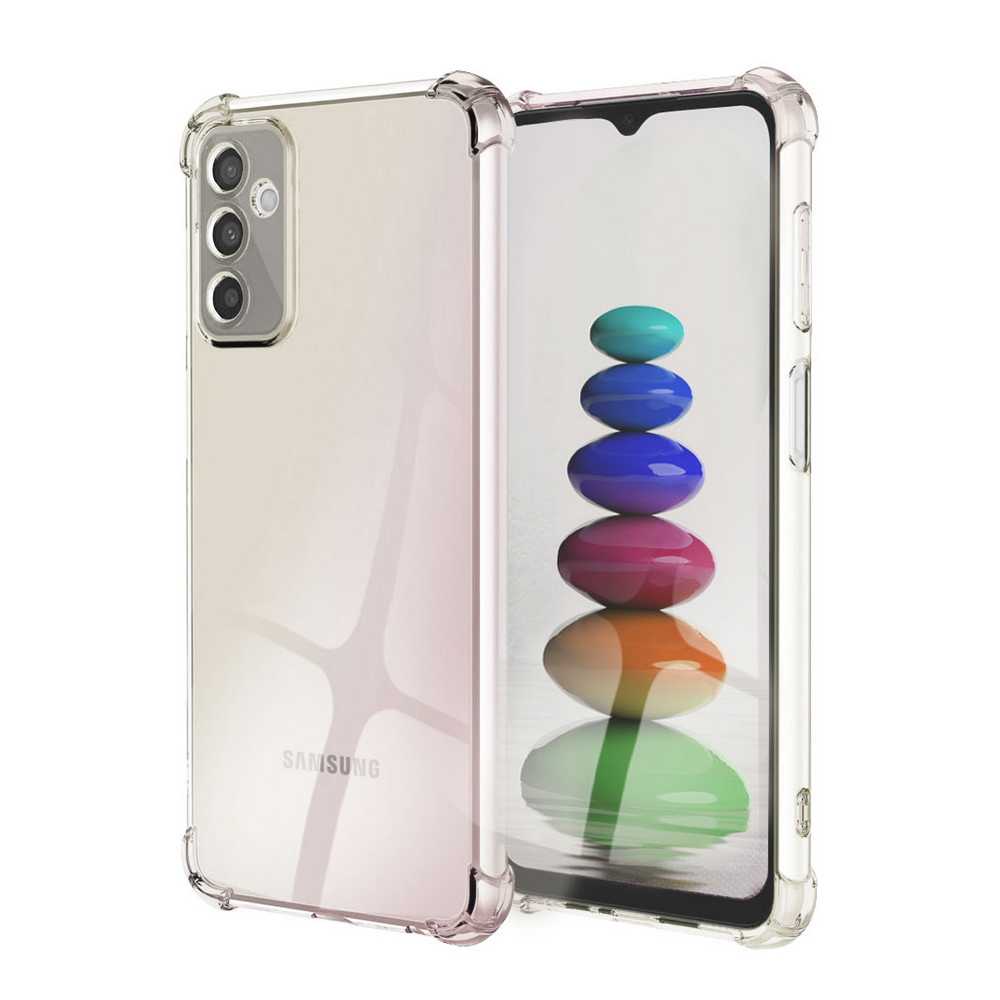 Funda de TPU para SAMSUNG Galaxy M52 5G, Carcasa Flexible con Esquinas Reforzadas Antigolpes, Protección en Cámaras, Silicona Transparente