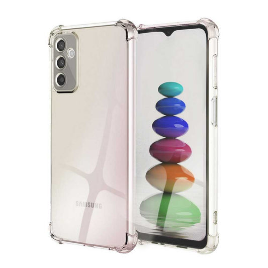 Funda de TPU para SAMSUNG Galaxy M52 5G, Carcasa Flexible con Esquinas Reforzadas Antigolpes, Protección en Cámaras, Silicona Transparente