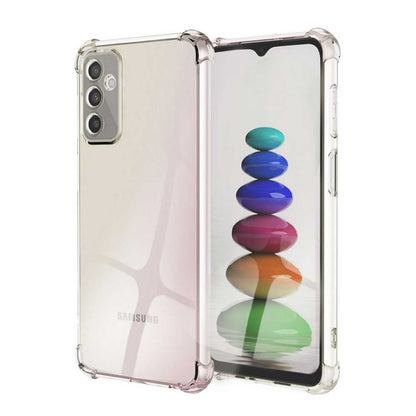 Funda de TPU para SAMSUNG Galaxy M52 5G, Carcasa Flexible con Esquinas Reforzadas Antigolpes, Protección en Cámaras, Silicona Transparente