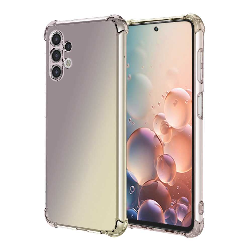 Funda de TPU para Samsung Galaxy A13 4G, Carcasa Flexible con Esquinas Reforzadas Antigolpes, Protección en Cámaras, Silicona Transparente