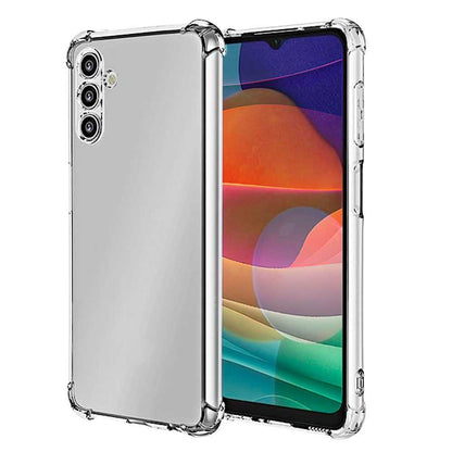 Funda de TPU para SAMSUNG Galaxy A13 5G, Carcasa Flexible con Esquinas Reforzadas Antigolpes, Protección en Cámaras, Silicona Transparente