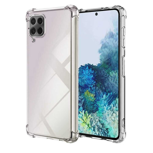 Funda de TPU para Samsung Galaxy A22 4G/M32 4G, Carcasa Flexible con Esquinas Reforzadas Antigolpes, Protección en Cámaras, Silicona Transparente