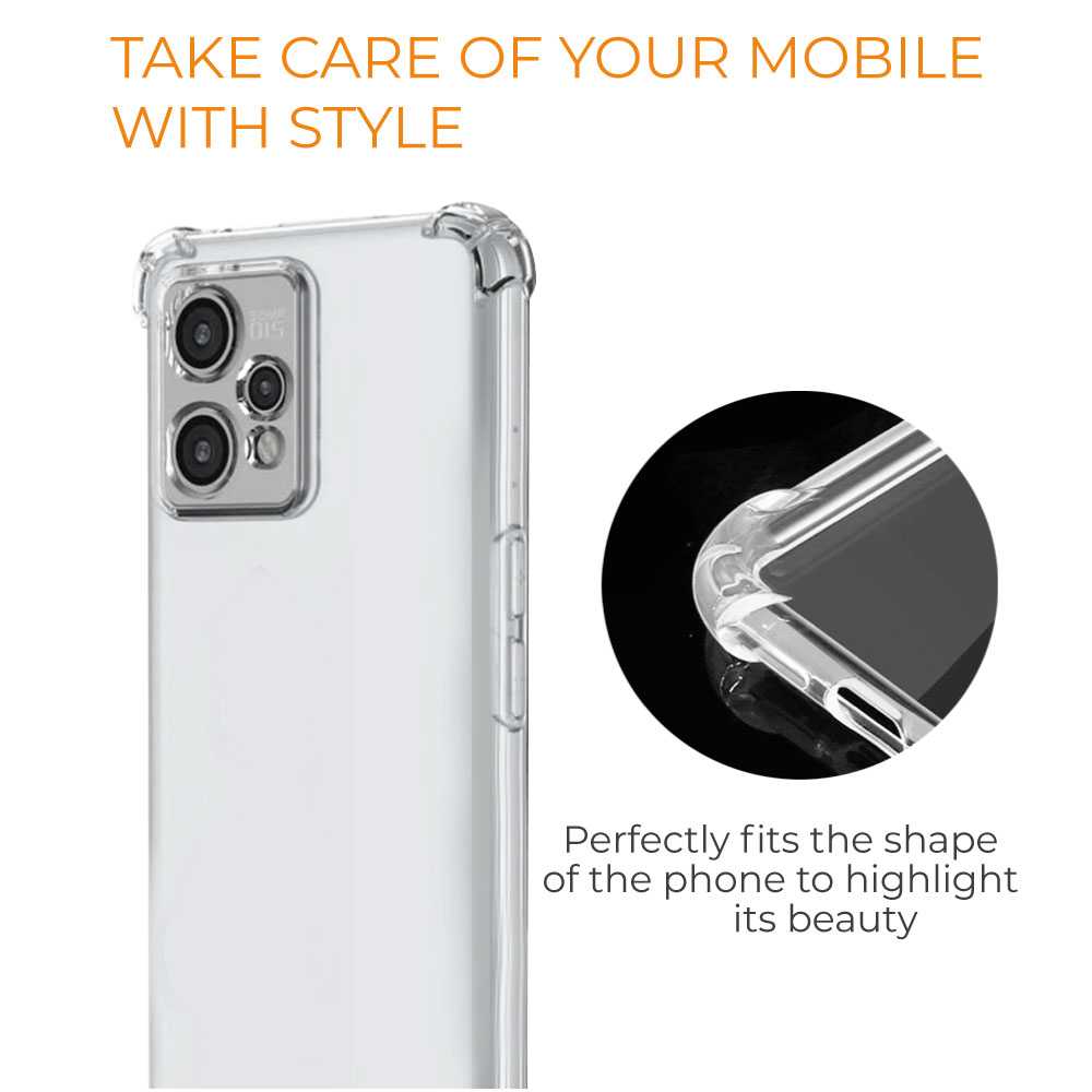 Funda de TPU para Realme 9 Pro Plus/9 4G, Carcasa Flexible con Esquinas Reforzadas Antigolpes, Protección en Cámaras, Silicona Transparente