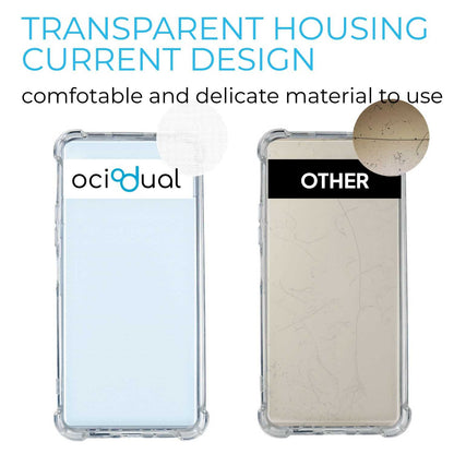 Funda de TPU para Xiaomi Redmi 12C, Carcasa Flexible con Esquinas Reforzadas Antigolpes, Protección en Cámaras, Silicona Transparente