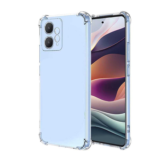 Funda de TPU para XIAOMI Redmi Note 12 4G, Carcasa Flexible con Esquinas Reforzadas, Antigolpes, Protección en Cámaras, Silicona Transparente