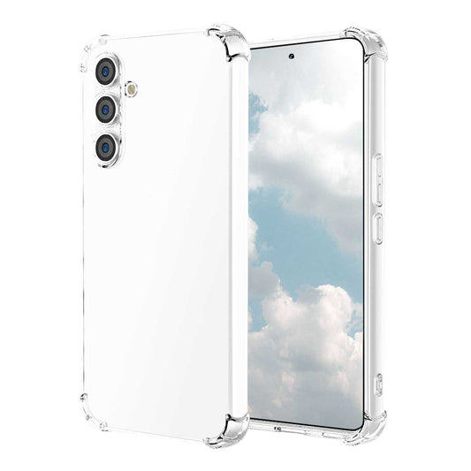 Funda de TPU para Samsung Galaxy A54 5G, Carcasa Flexible con Esquinas Reforzadas Antigolpes, Protección en Cámaras, Silicona Transparente