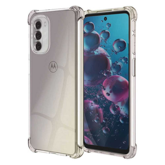 Funda de TPU para MOTOROLA Moto G51 5G, Carcasa Flexible con Esquinas Reforzadas Antigolpes, Protección en Cámaras, Silicona Transparente