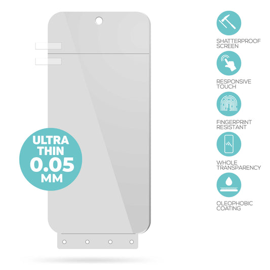 Protector Completo de Pantalla Hidrogel para Xiaomi MI 11i/Poco F3 Lámina Película Protectora Antiarañazos Antihuellas