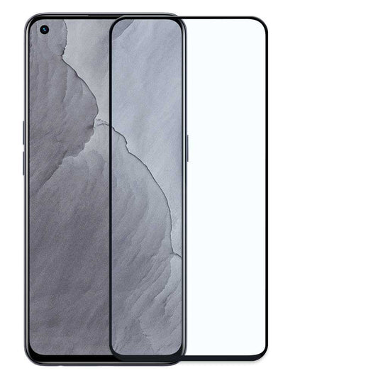Protector de Pantalla Cristal Templado con Borde Redondo Negro para Realme GT Master Edition, Vidrio Templado Antigolpes 9D 9H 0.3mm Marco