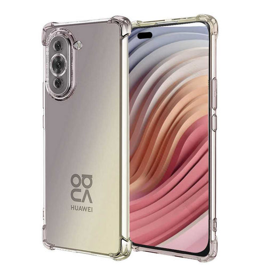 Funda de TPU para HUAWEI nova 10 pro, Carcasa Flexible con Esquinas Reforzadas Antigolpes, Protección en Cámaras, Silicona Transparente