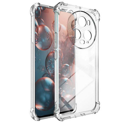 Funda de TPU para HONOR magic5 pro, Carcasa Flexible con Esquinas Reforzadas, Antigolpes, Protección en Cámaras, Silicona Transparente