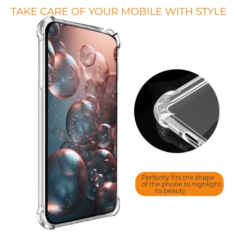 Funda de TPU para HONOR magic5 pro, Carcasa Flexible con Esquinas Reforzadas, Antigolpes, Protección en Cámaras, Silicona Transparente