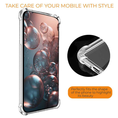 Funda de TPU para HONOR magic5 pro, Carcasa Flexible con Esquinas Reforzadas, Antigolpes, Protección en Cámaras, Silicona Transparente