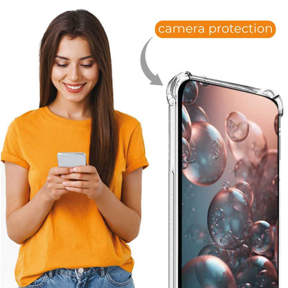 Funda de TPU para HONOR magic5 pro, Carcasa Flexible con Esquinas Reforzadas, Antigolpes, Protección en Cámaras, Silicona Transparente