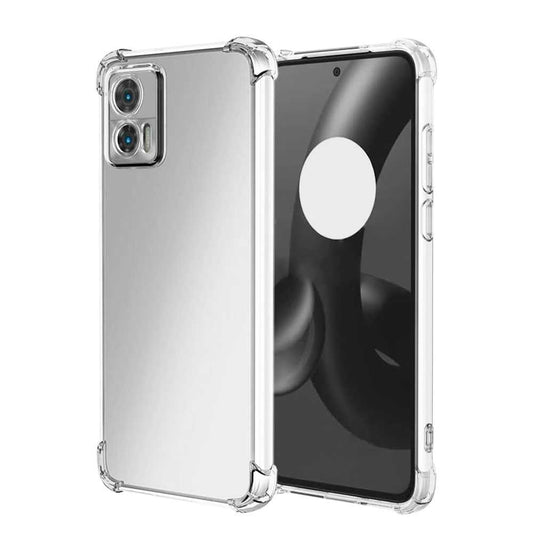 Funda de TPU para Motorola Edge 30 Neo, Carcasa Flexible con Esquinas Reforzadas Antigolpes, Protección en Cámaras, Silicona Transparente