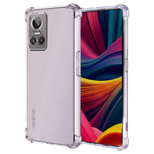 Funda de TPU para realme gt neo 3, Carcasa Flexible con Esquinas Reforzadas Antigolpes, Protección en Cámaras, Silicona Transparente
