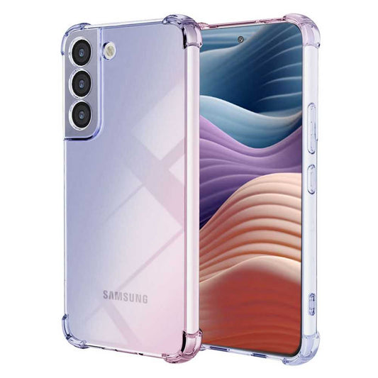 Funda de TPU para Samsung Galaxy S22 Plus, Carcasa Flexible con Esquinas Reforzadas Antigolpes, Protección en Cámaras, Silicona Transparente