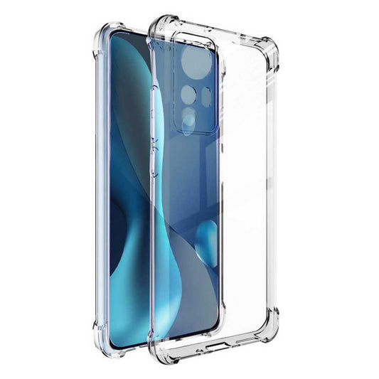 Funda de TPU para Xiaomi 12 lite, Carcasa Flexible con Esquinas Reforzadas Antigolpes, Protección en Cámaras, Silicona Transparente