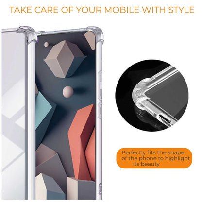 Funda de TPU para poco f5 pro, Carcasa Flexible con Esquinas Reforzadas Antigolpes, Protección en Cámaras, Silicona Transparente
