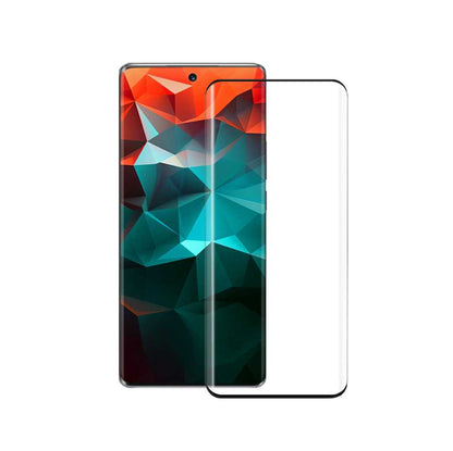 Protector de Pantalla Cristal Curvo Compatible con Huawei Mate 50, Vidrio Templado Premium con Pegamento en los Bordes